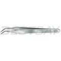 弯头105MM防锈防磁针尖式精密镊子